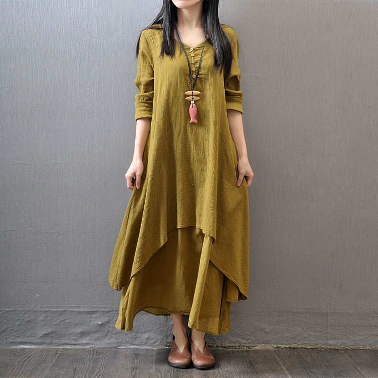 Summer Clothing Pakistan - Curties curties feminino Vestido Vintage, Boho