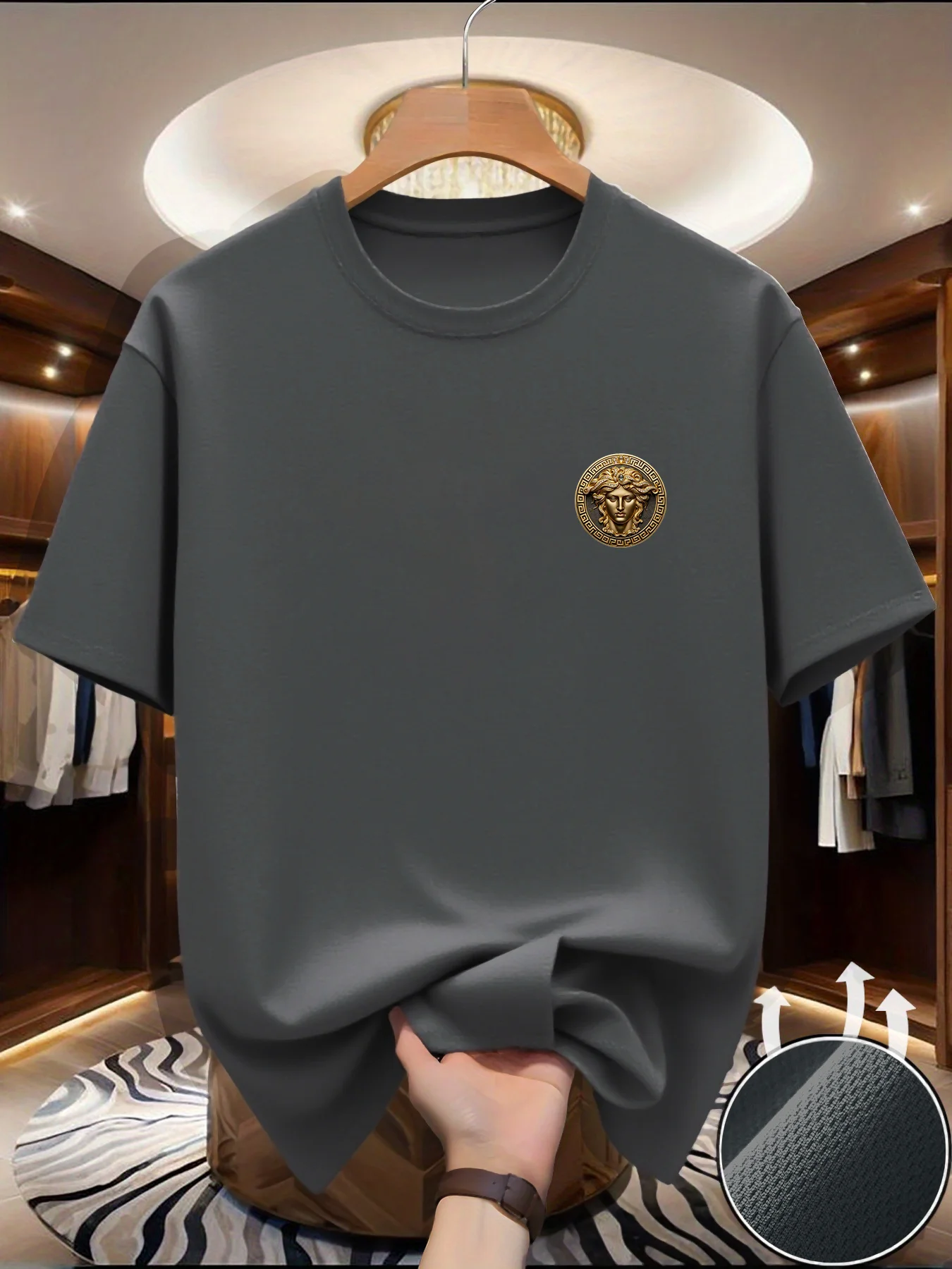 Summer Clothing Europe - Camiseta Masculina com Estampa de Menina,