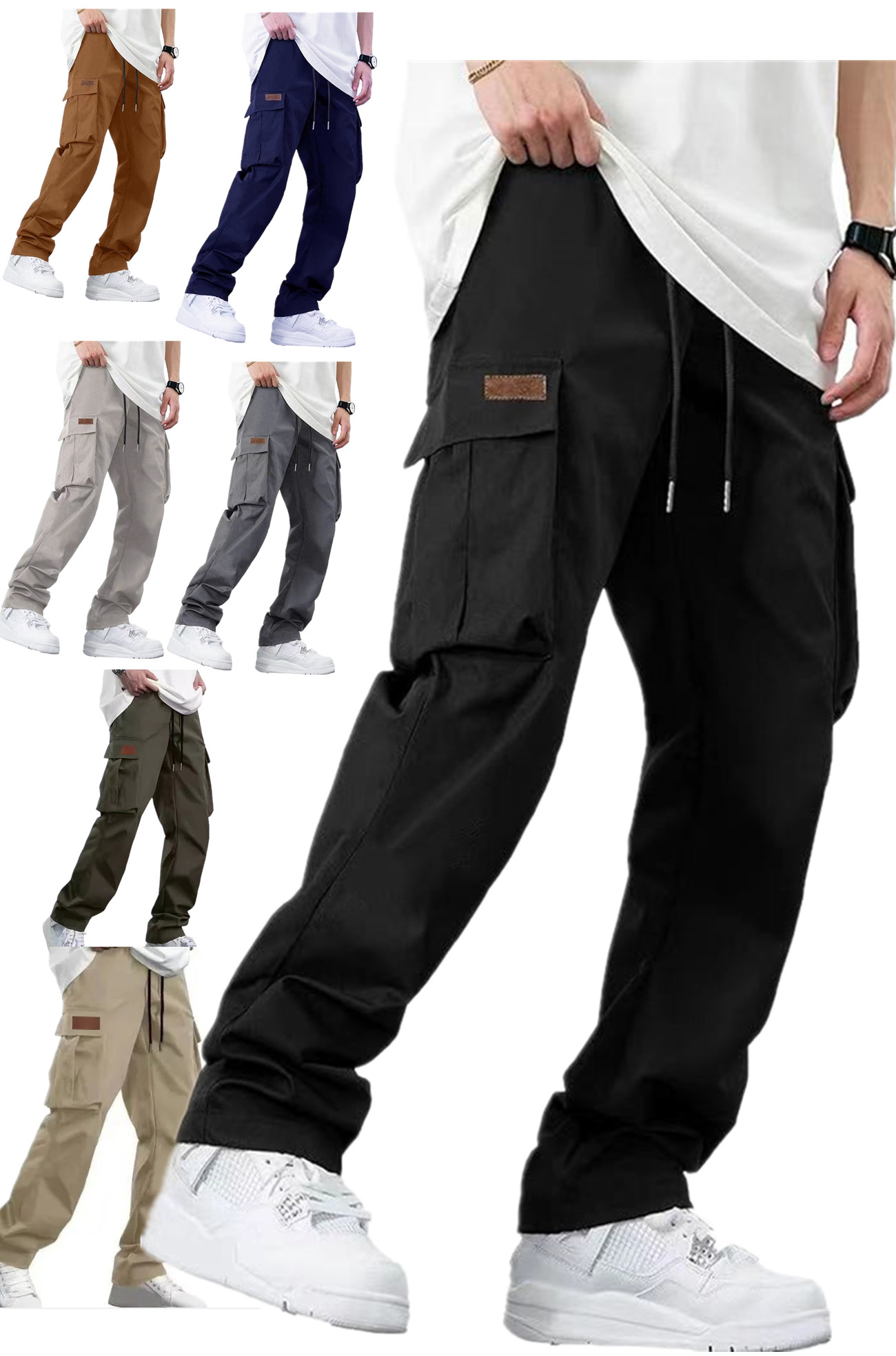 Summer Hiking Clothing - Calças Jogger Casuais Masculinas 2026: Calças