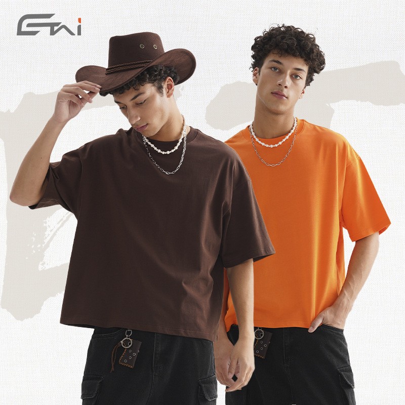 Summer Clothing Pakistan - Camiseta Masculina de Verão Oversized com