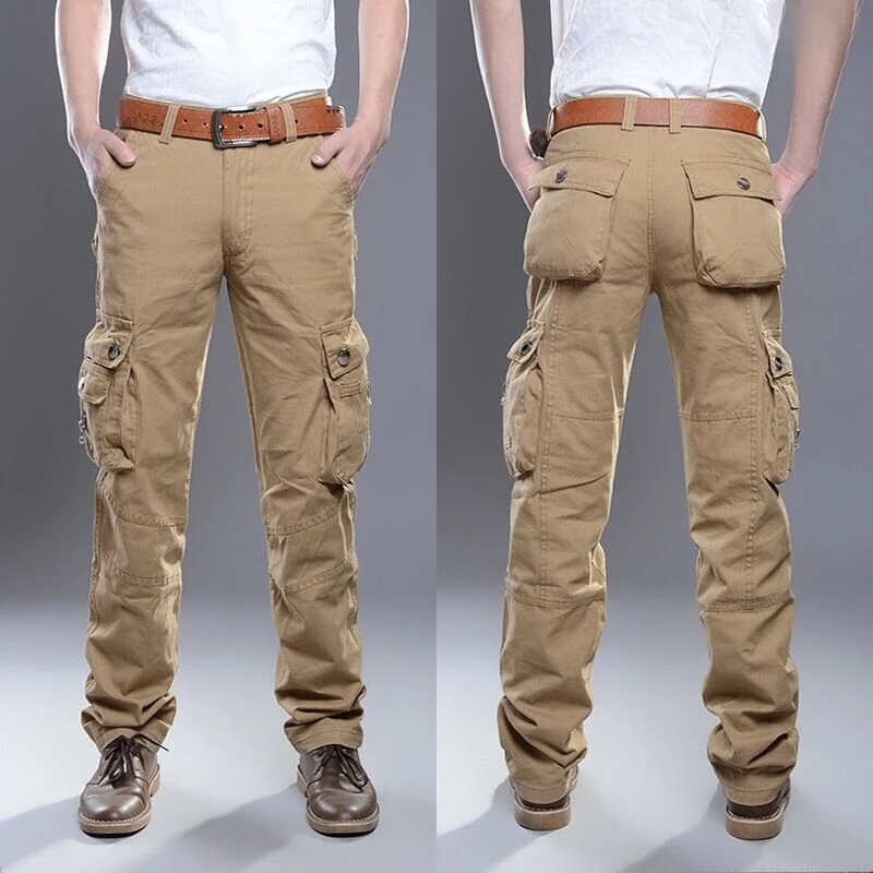 Summer Hiking Clothing - Caminhadas calças de carga para homens