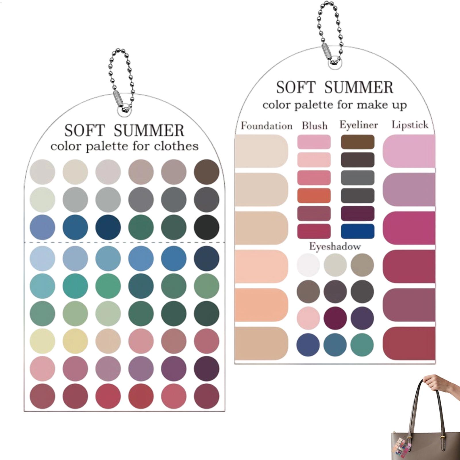 Summer Clothing Guide - 2 Peças de Paleta de Cores