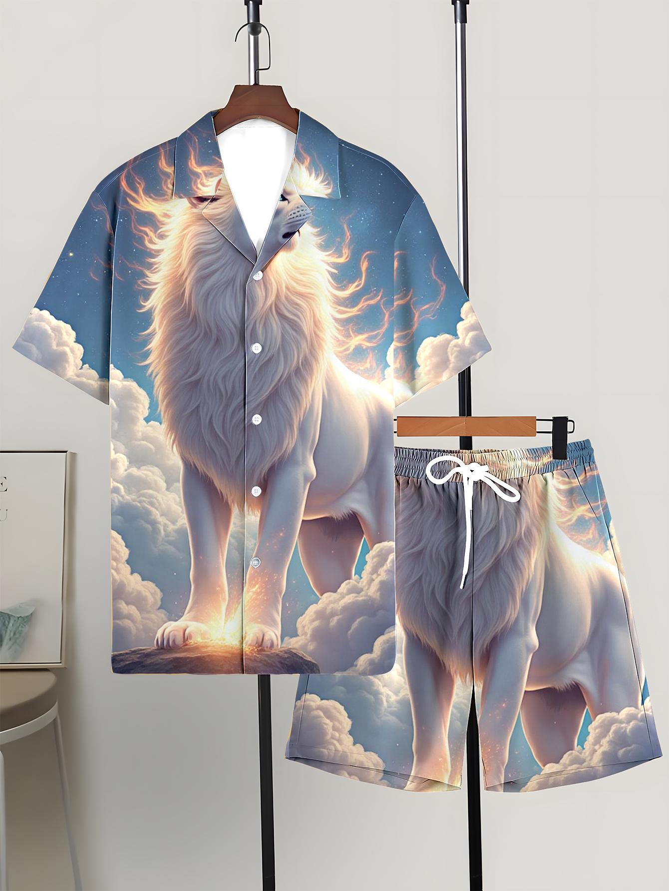 Summer Clothing Drip - Conjuntos de Camisas Masculinas 2026 Primavera/Verão: