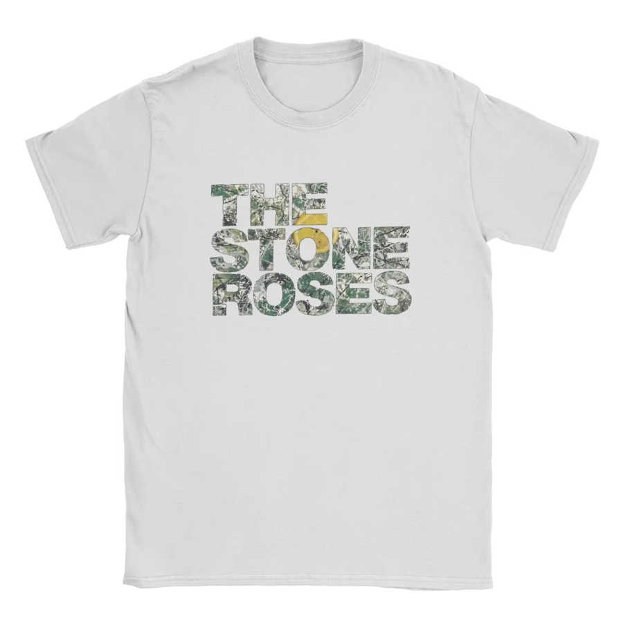 Summer Rose Clothing - Camisetas com logotipo The Stone Roses,