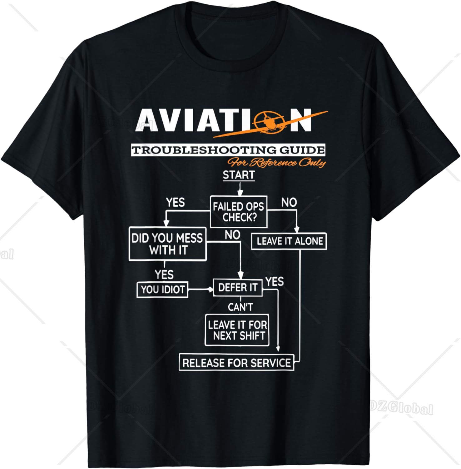 Summer Clothing Guide - T-shirt do piloto do avião, Engraçado