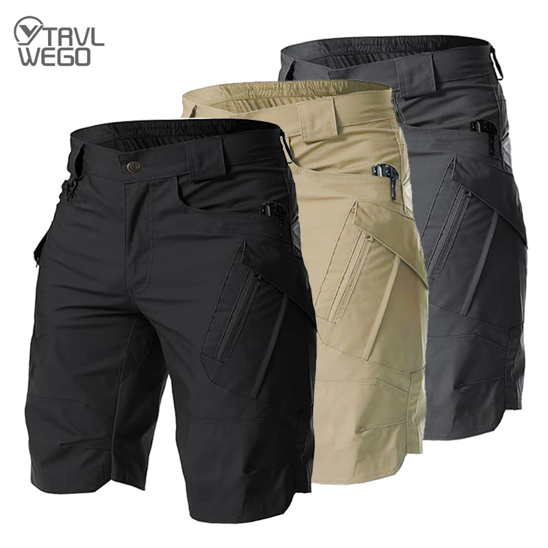 Summer Hiking Clothing - Bermudas Táticas Masculinas TRVLWEGO de Secagem