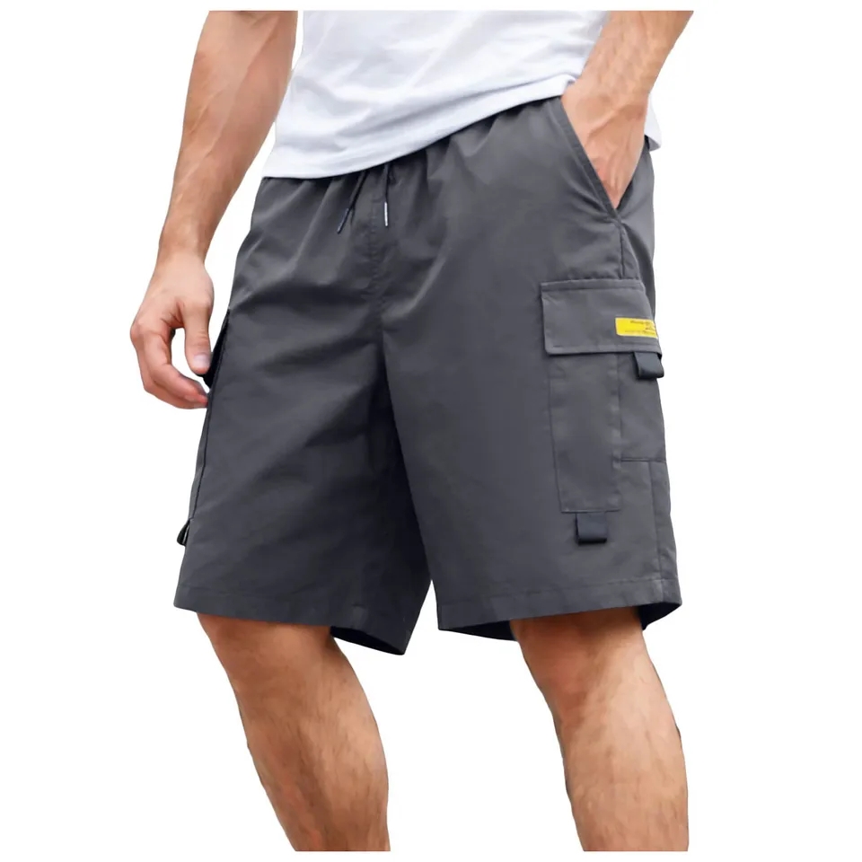 Summer Hiking Clothing - Bermudas Cargo Masculinas de Verão, Estilo