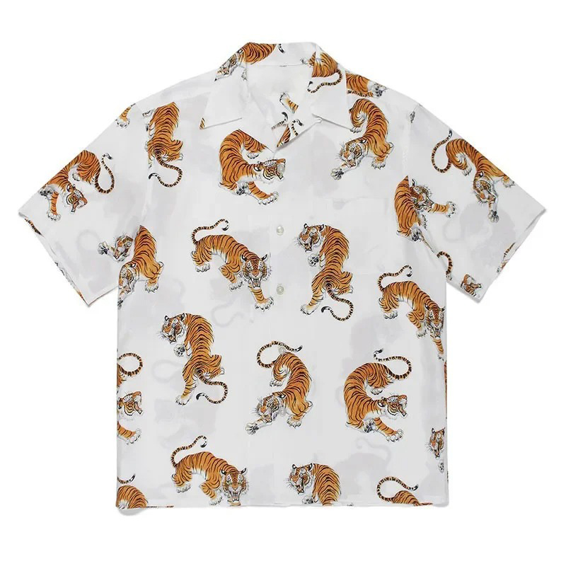Summer Clothing Recommendations - Camisa de Verão com Estampa de