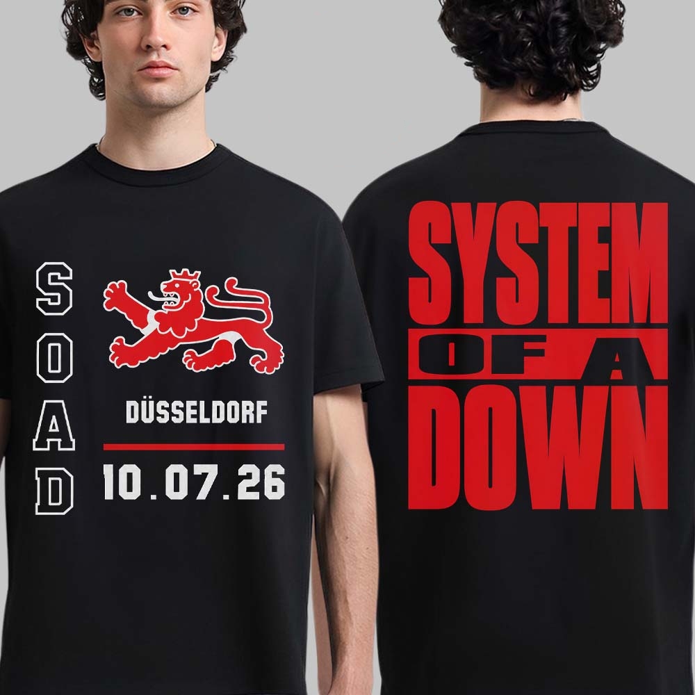 Summer Clothing Europe - Camiseta do Tour Europeu System of