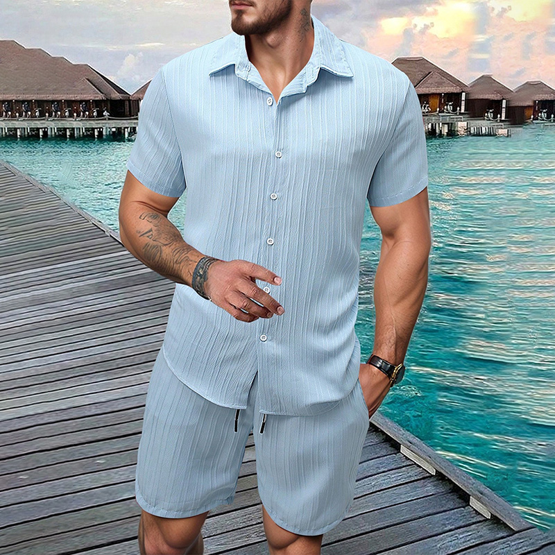Summer Clothing Haul - Conjunto Masculino Novo 2026: Camisa de