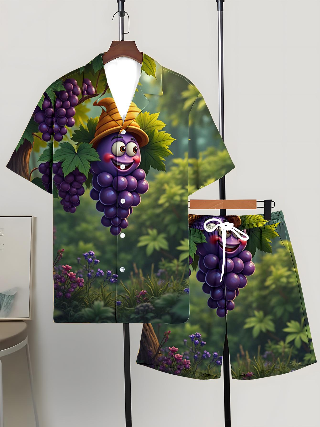 Summer Clothing Drip - Conjuntos de Camisas Masculinas 2026 Primavera/Verão: