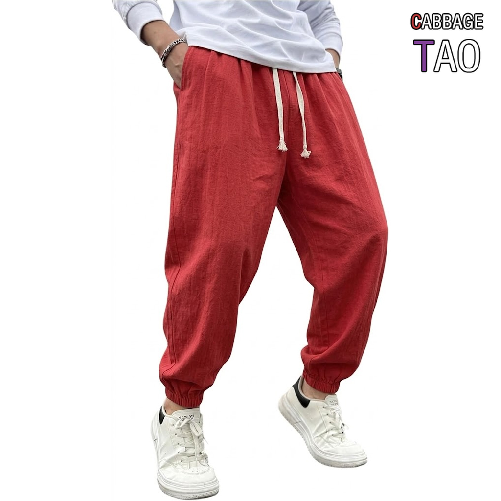 Calças Harem Masculinas de Alg - Summer Hiking Clothing avaliação e preço