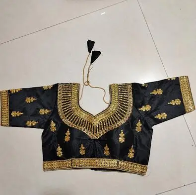 Tradicional indiano sari topo  - Summer Clothing Pakistan avaliação e preço