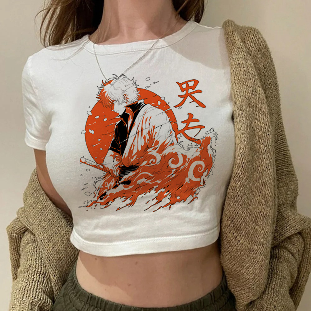 Camiseta Gintama Samurai Ginto - Summer Clothing Teens avaliação e preço