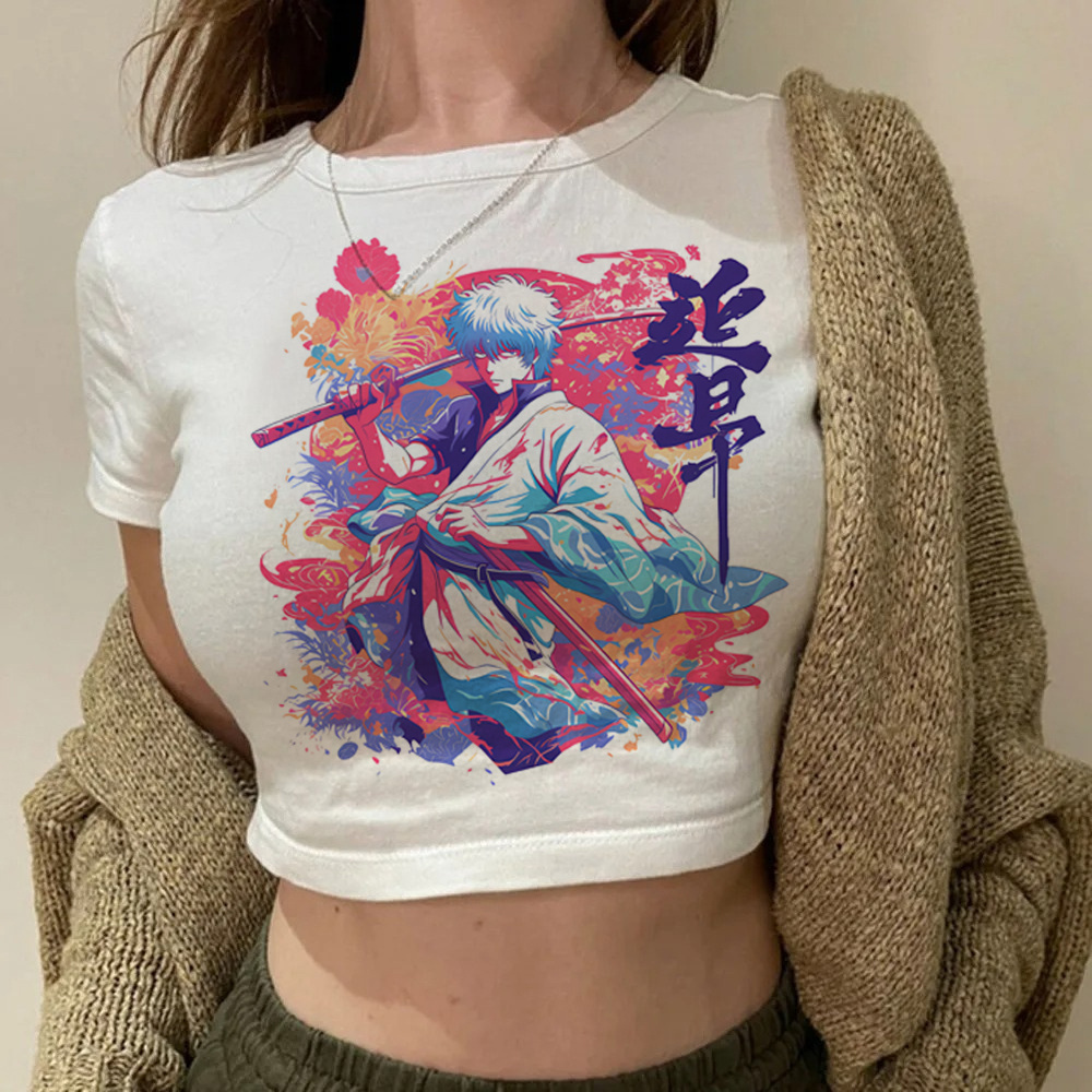 Camiseta Gintama Samurai Ginto - Summer Clothing Teens avaliação e preço