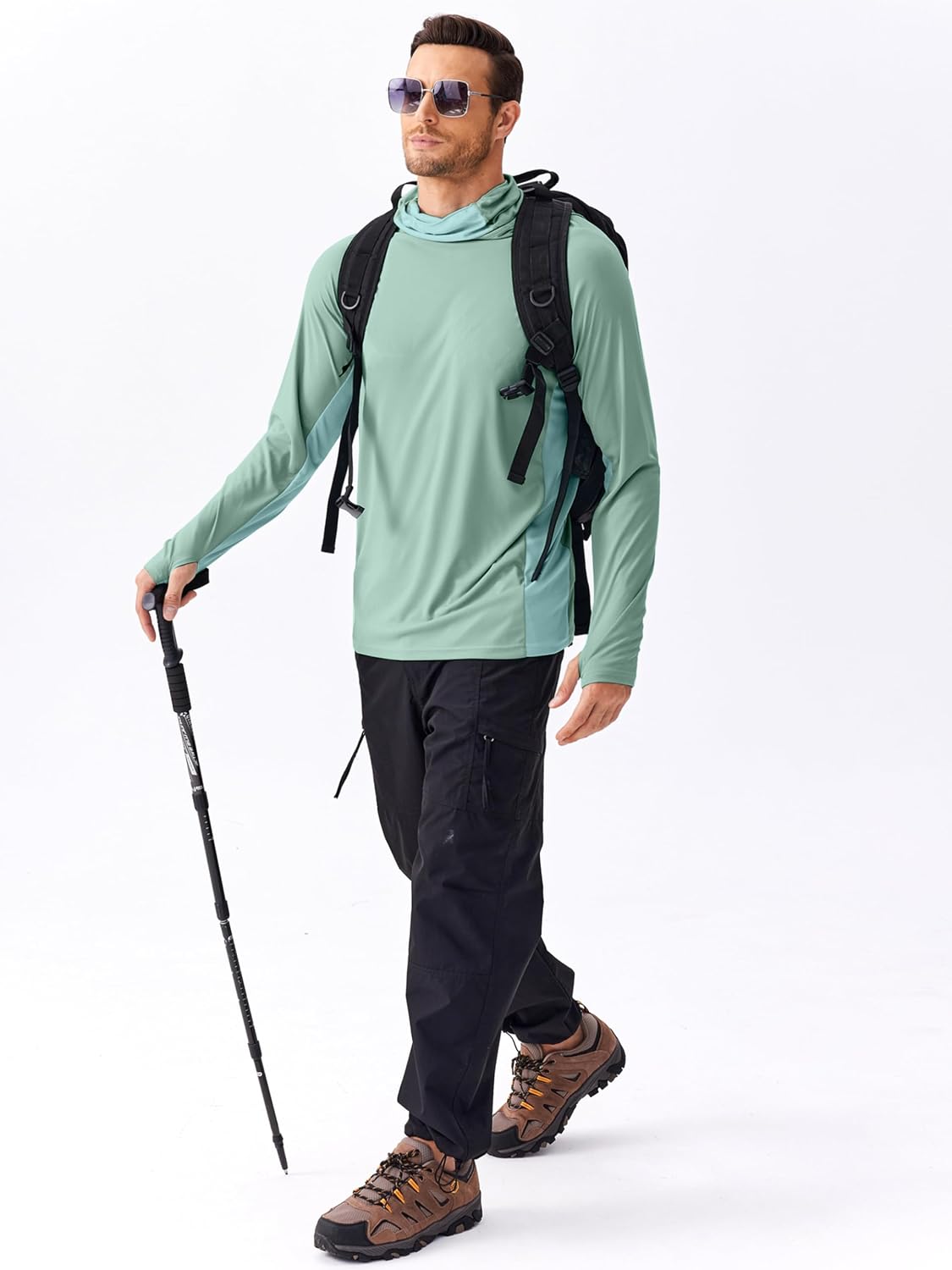 Camiseta Masculina com Proteçã - Summer Hiking Clothing avaliação e preço