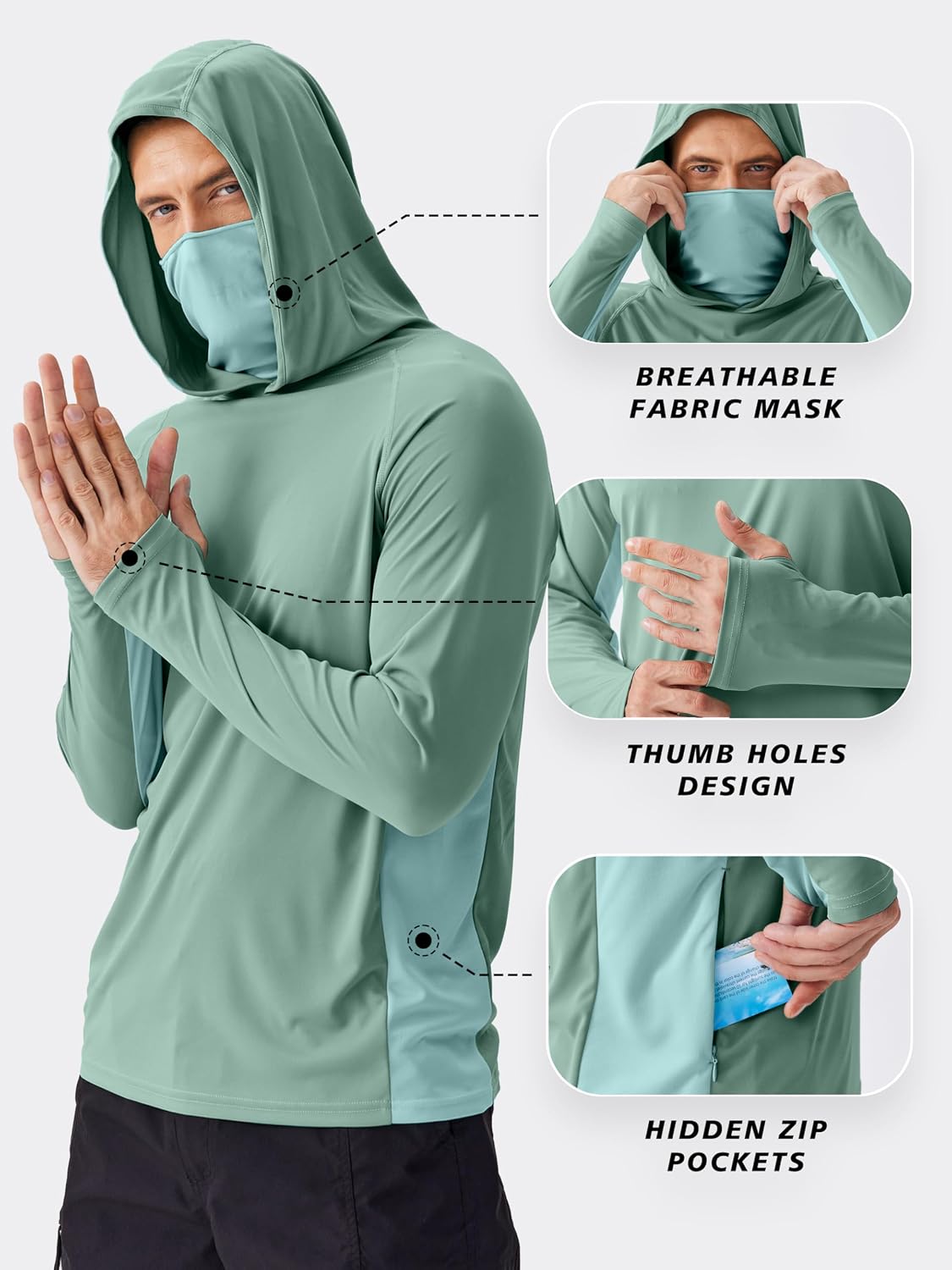 Camiseta Masculina com Proteçã - Summer Hiking Clothing avaliação e preço
