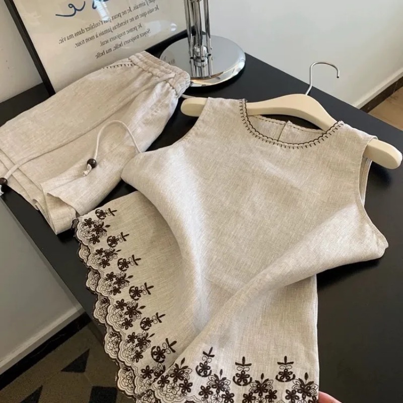 Simples estilo dinheiro velho  - Summer Linen Clothing For Women avaliação e preço