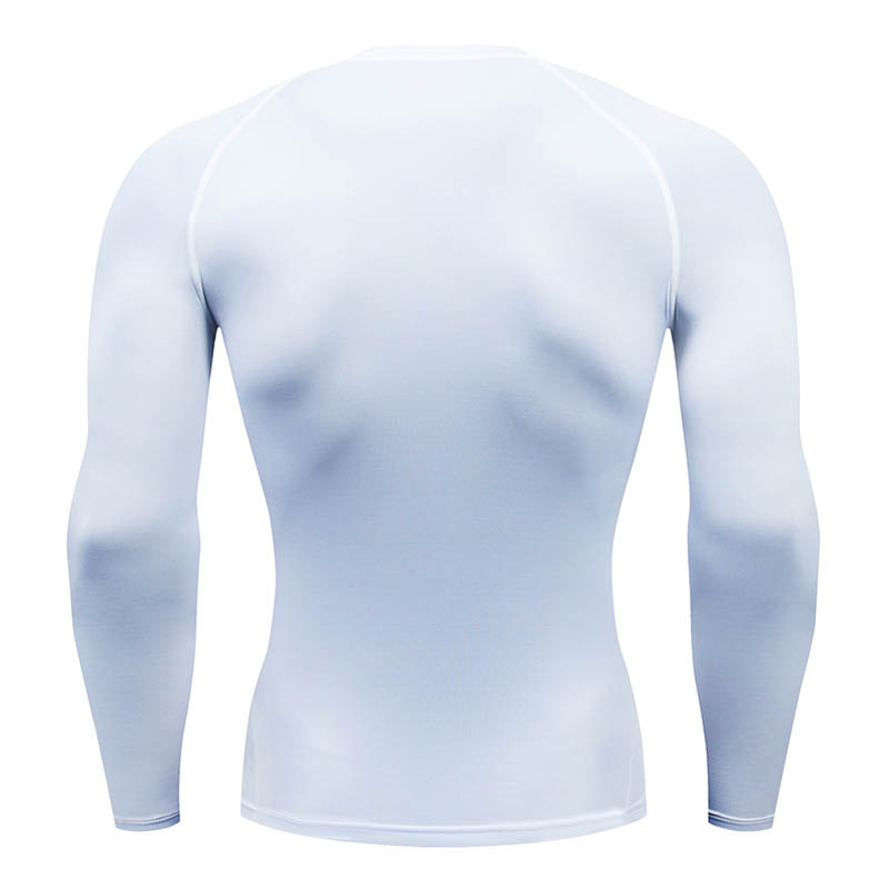 Camisa branca de compressão ma - Rash Guard Long Sleeve avaliação e preço