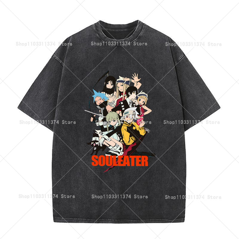 Camiseta Unissex Soul Eater Es - Vintage Summer Clothing Men avaliação e preço