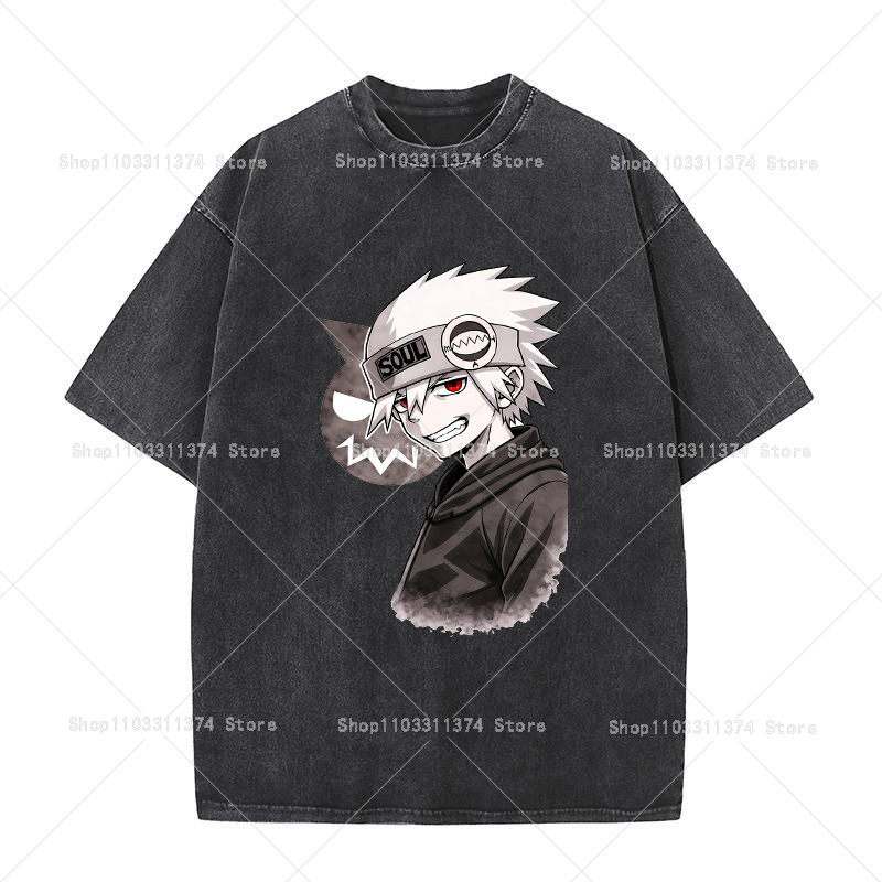 Camiseta Unissex Soul Eater Es - Vintage Summer Clothing Men avaliação e preço