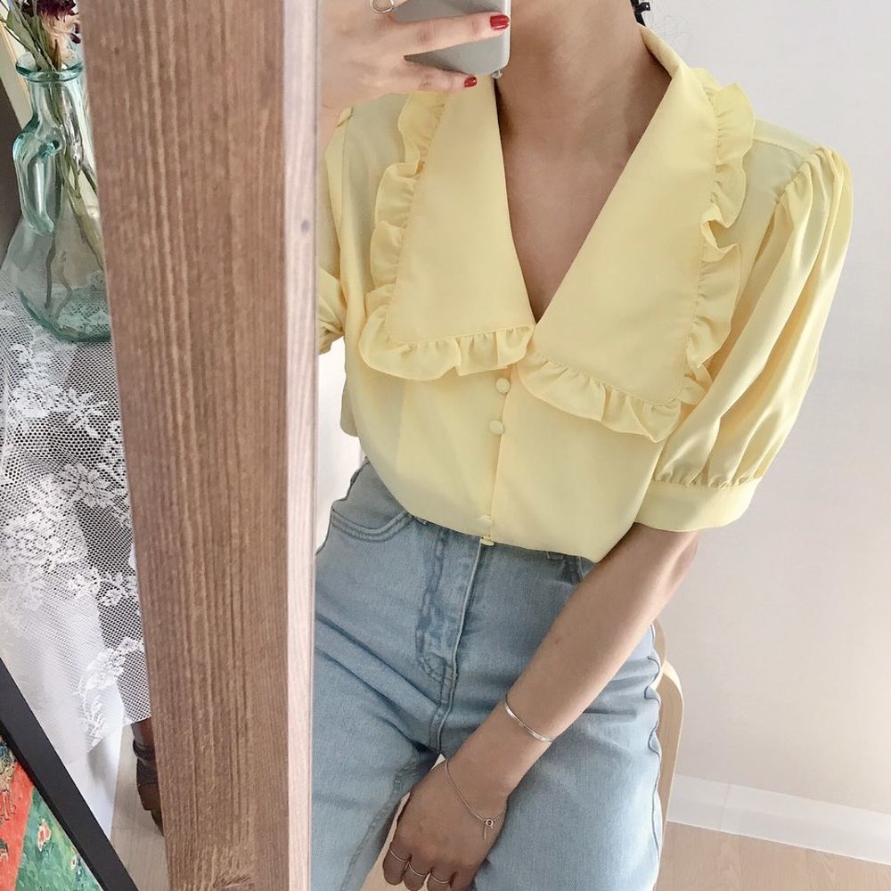 Blusas femininas sólidas babad - Summer Clothing Teens avaliação e preço