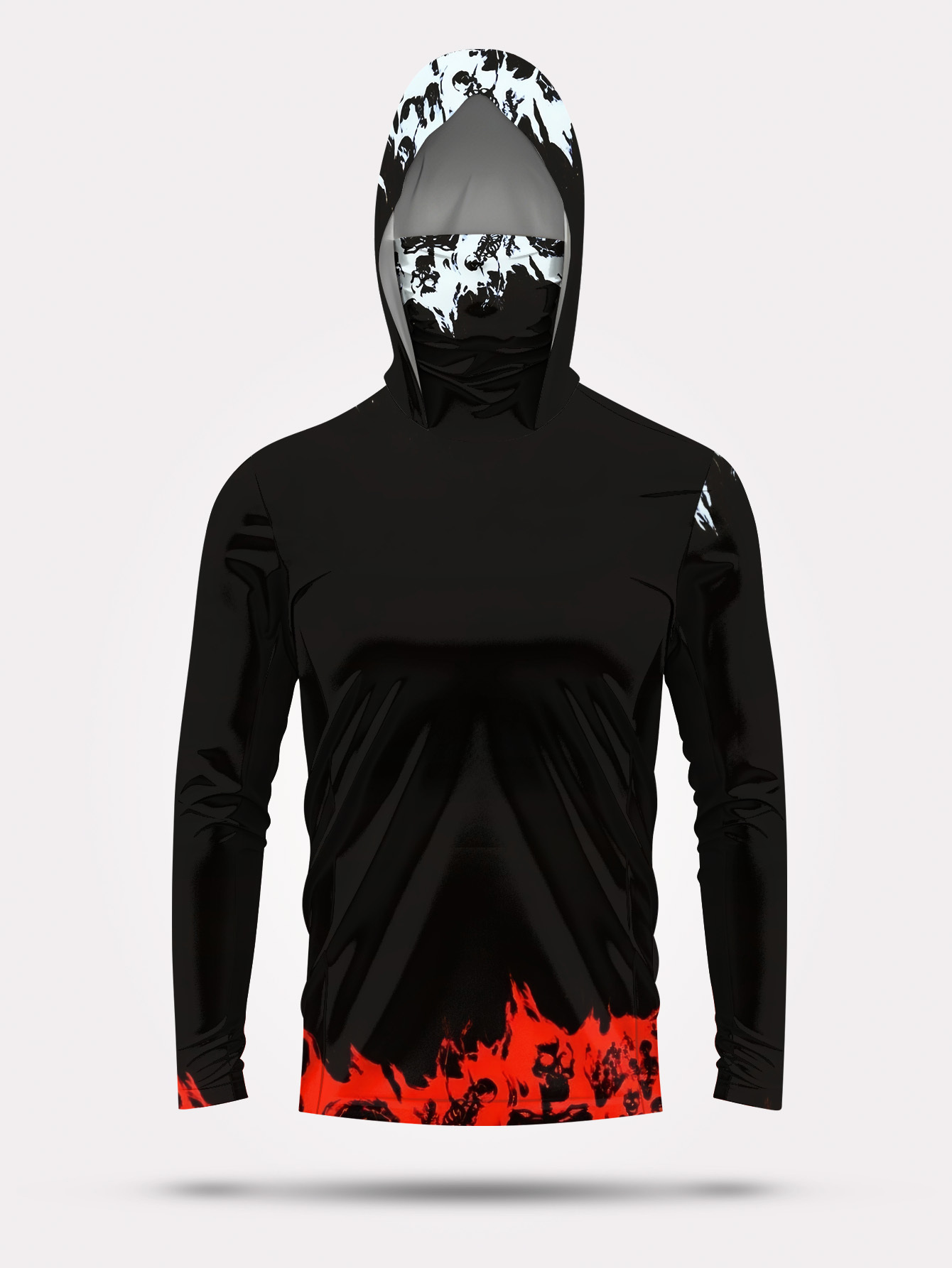 Camisa de pesca masculina com  - Rash Guard Long Sleeve avaliação e preço