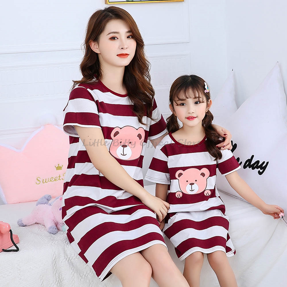 Verão mãe filha noite vestido  - Summer Clothing Teens avaliação e preço