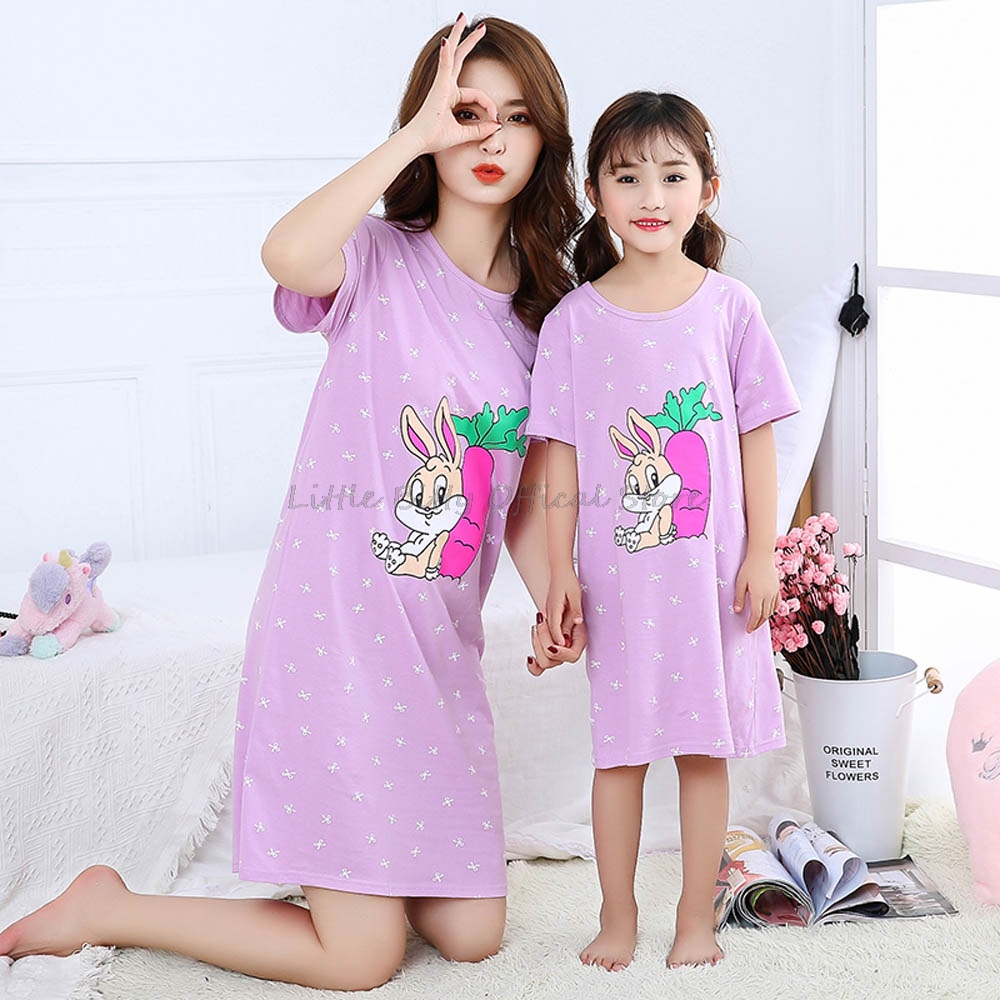 Verão mãe filha noite vestido  - Summer Clothing Teens avaliação e preço