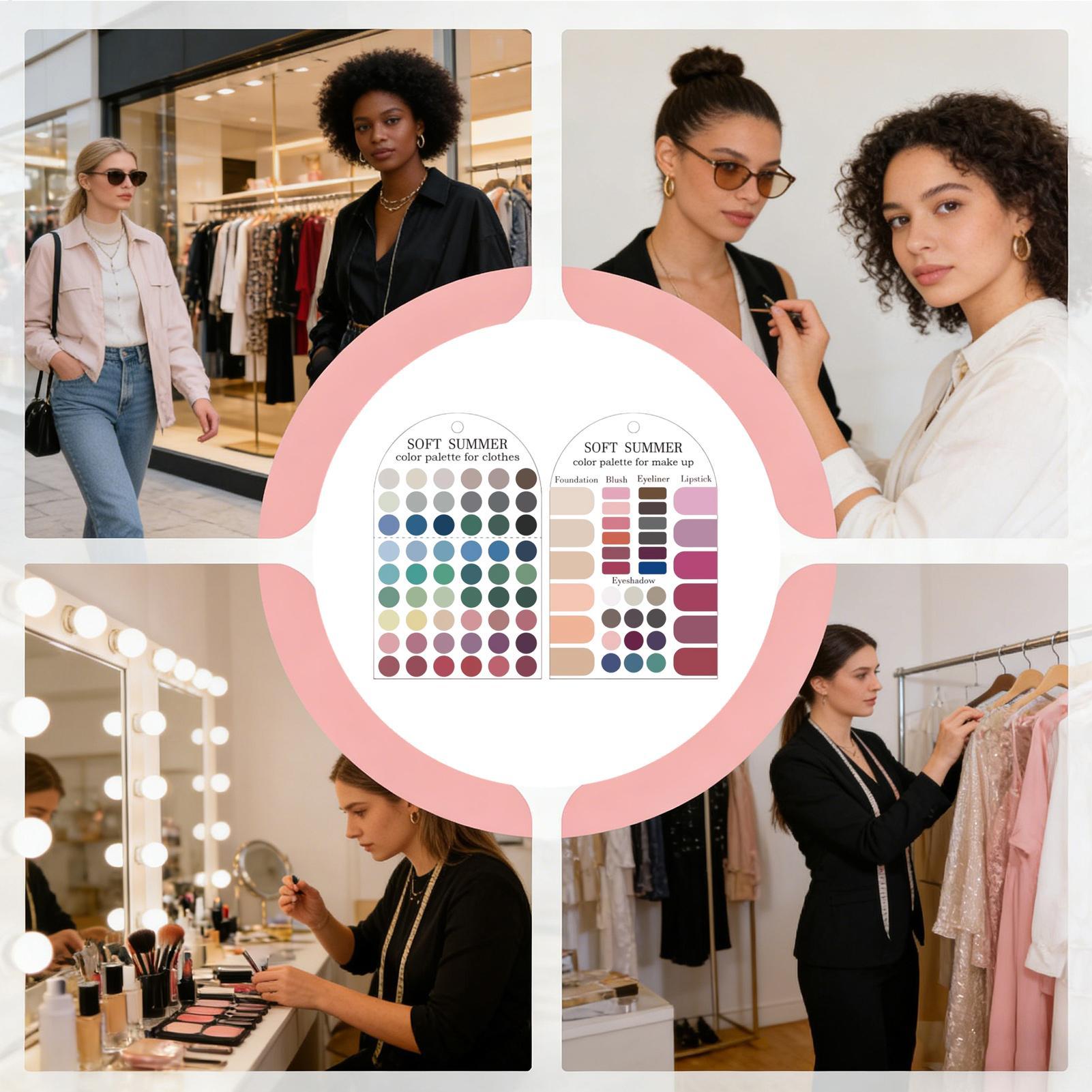 Cartões de Amostra de Cores de - Summer Clothing Guide avaliação e preço