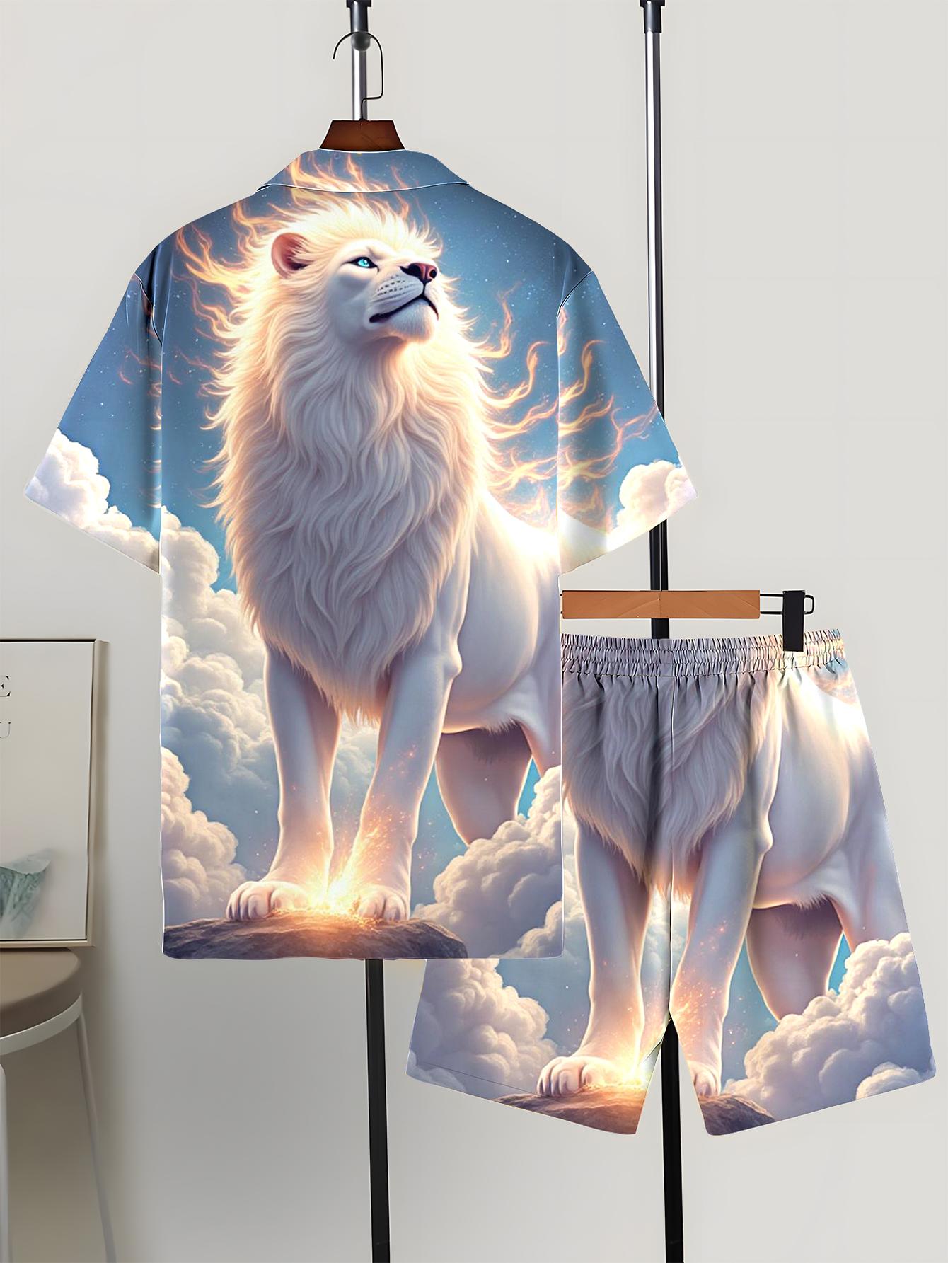 Conjuntos de Camisas Masculina - Summer Clothing Drip avaliação e preço