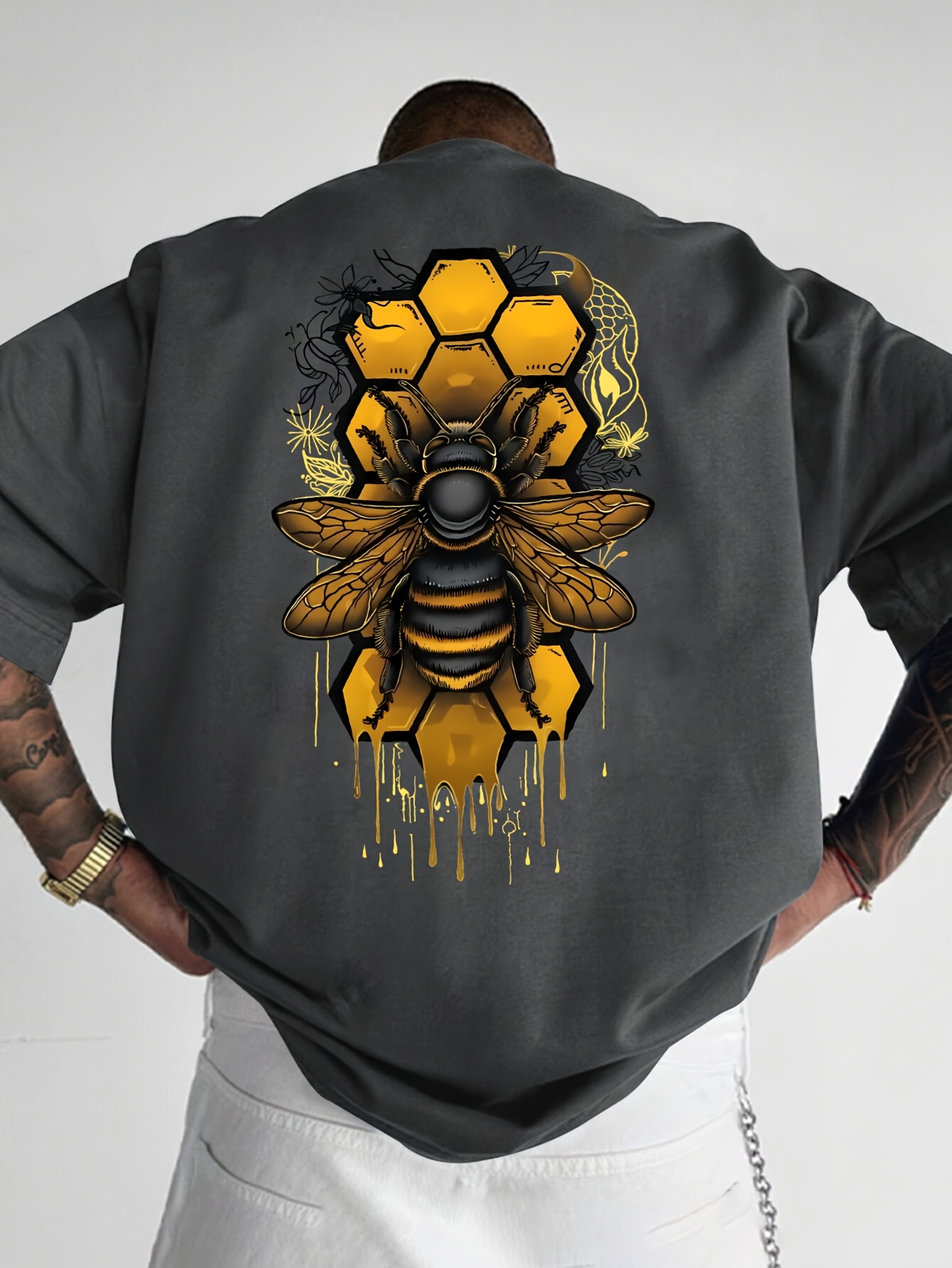 Camiseta Masculina 100% Algodã - Summer Clothing Drip avaliação e preço