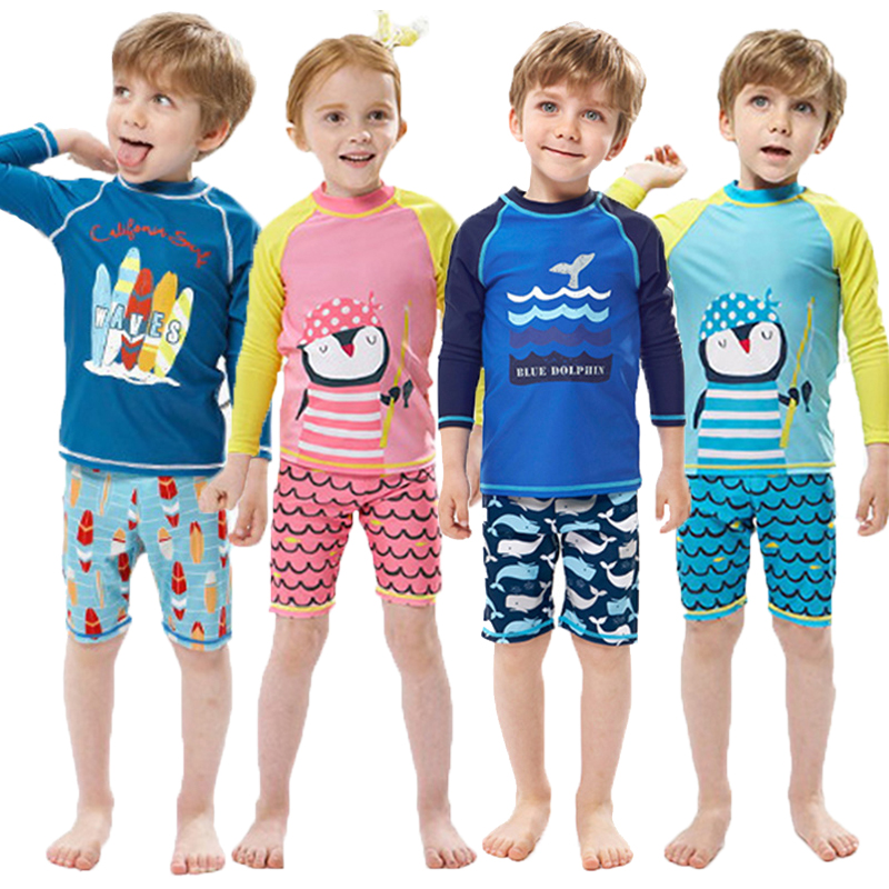 Roupa de Banho Infantil com Es - Rash Guard Long Sleeve avaliação e preço
