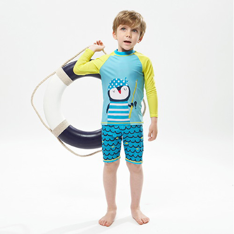 Roupa de Banho Infantil com Es - Rash Guard Long Sleeve avaliação e preço