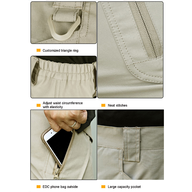 Bermudas Táticas Masculinas TR - Summer Hiking Clothing avaliação e preço