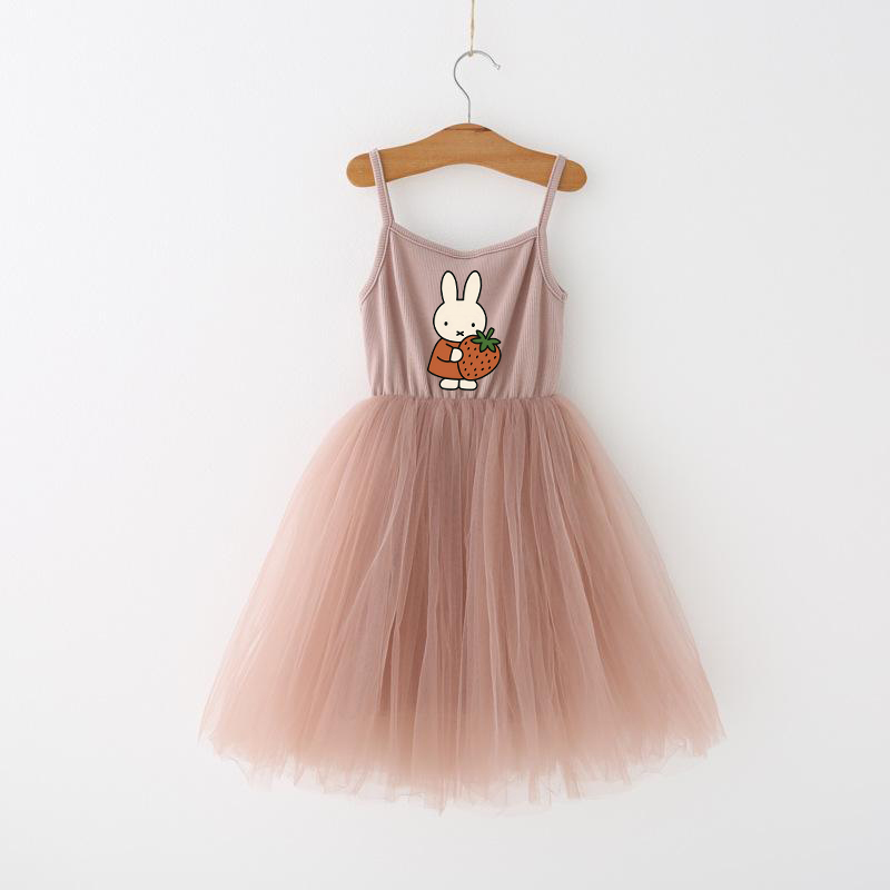 Vestido Infantil Miffy com Alç - Summer Clothing Gifts avaliação e preço