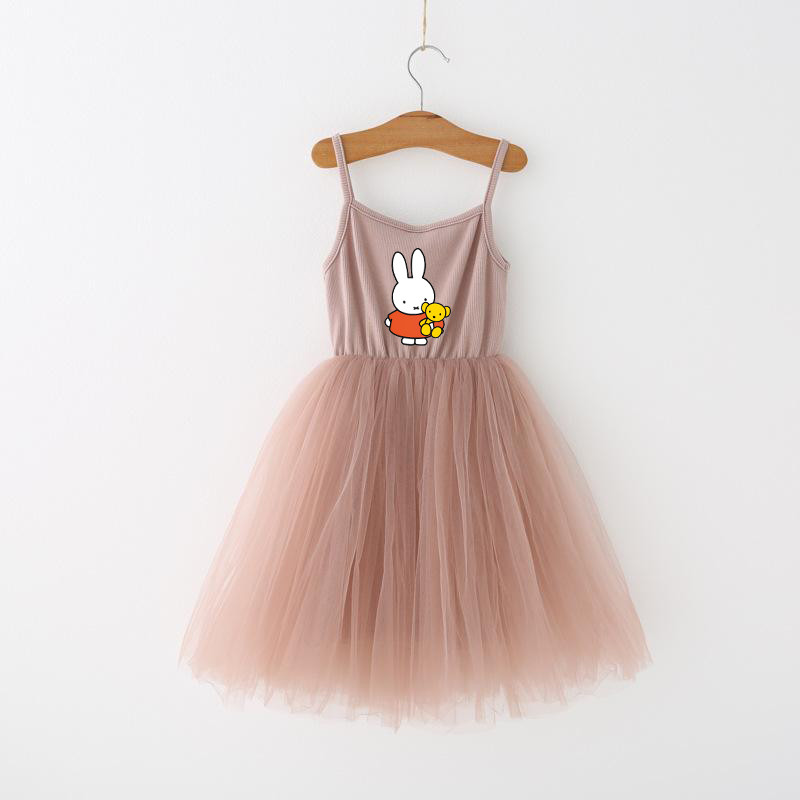 Vestido Infantil Miffy com Alç - Summer Clothing Gifts avaliação e preço