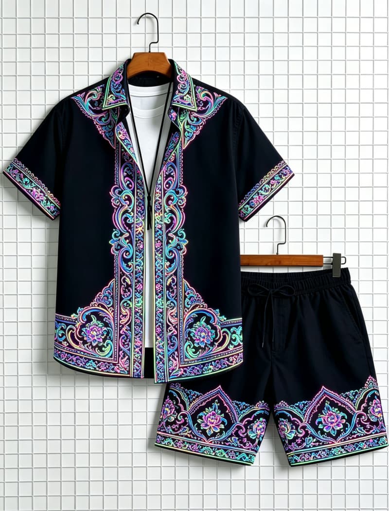Conjunto de camisa de manga cu - Summer Clothing Haul avaliação e preço
