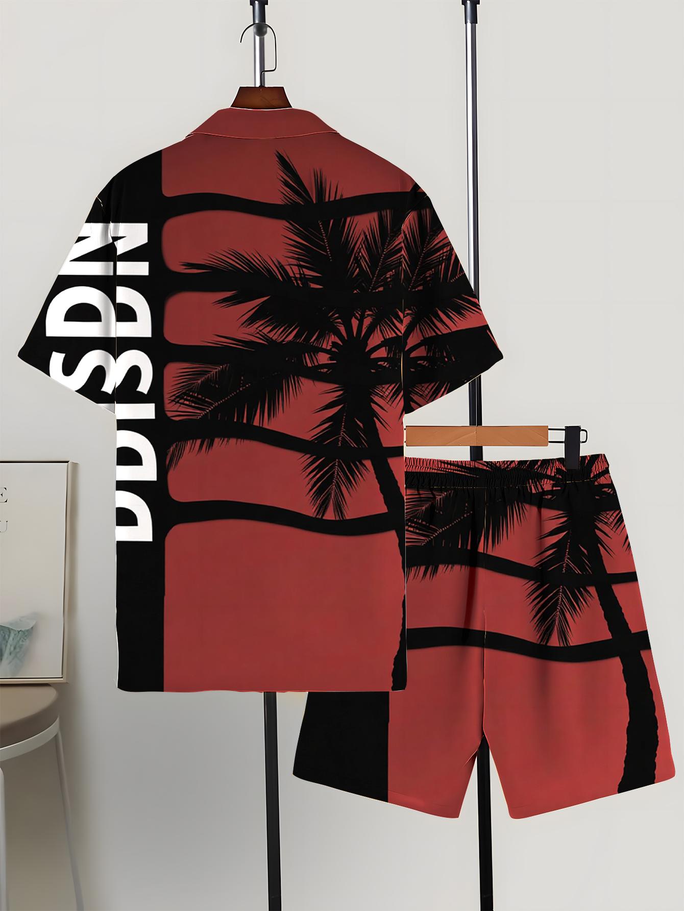 Conjuntos de Camisas Masculina - Summer Clothing Drip avaliação e preço