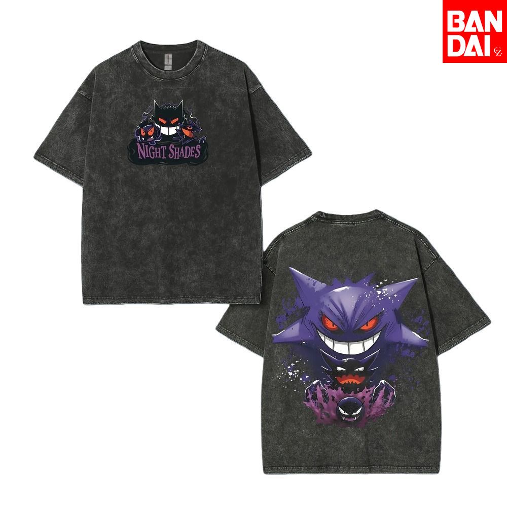 Camiseta Masculina Pokémon Gas - Vintage Summer Clothing Men avaliação e preço