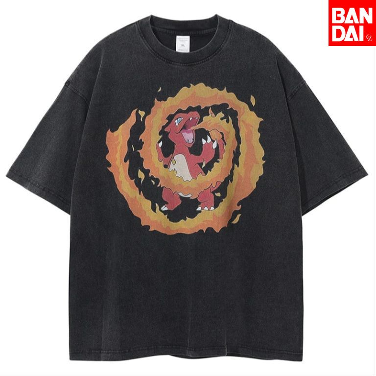 Camiseta Masculina Pokémon Gas - Vintage Summer Clothing Men avaliação e preço