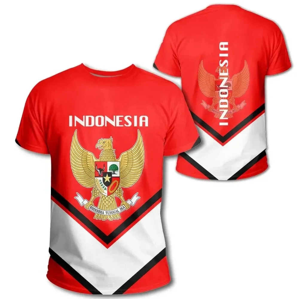 Camiseta com bandeira indonési - Summer Clothing Teens avaliação e preço