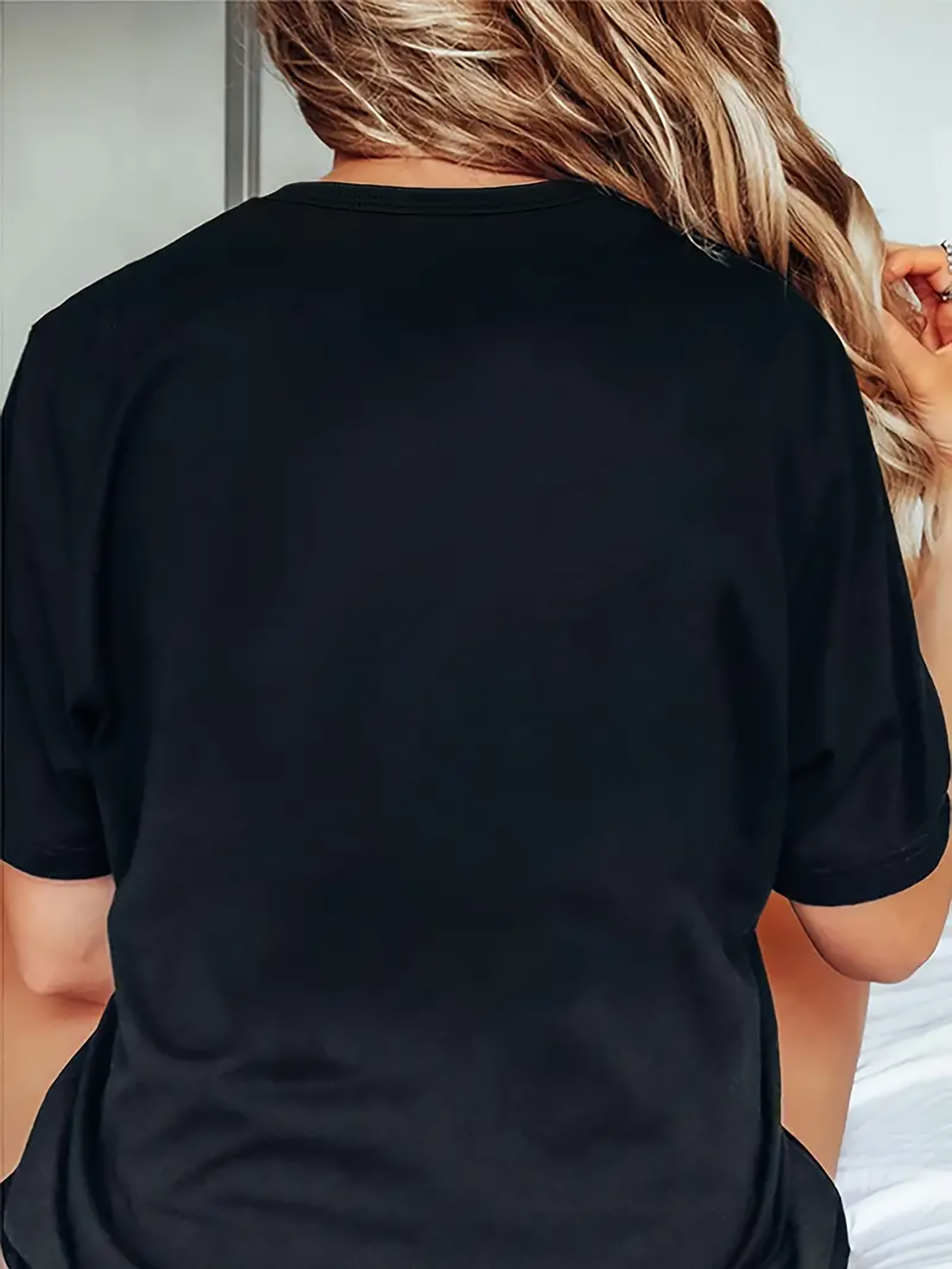 Camiseta feminina geométrica c - Summer Clothing Color Palette avaliação e preço