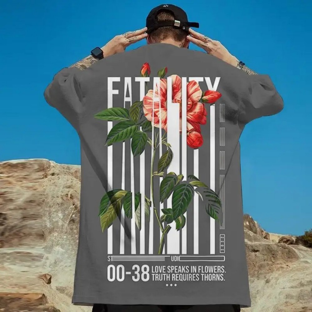 Camiseta Masculina Harajuku co - Summer Rose Clothing avaliação e preço
