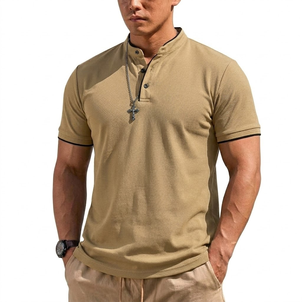 Camisa Henley de Manga Curta p - Summer Hiking Clothing avaliação e preço