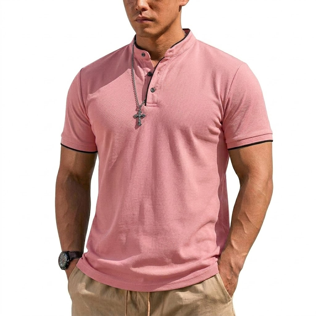 Camisa Henley de Manga Curta p - Summer Hiking Clothing avaliação e preço