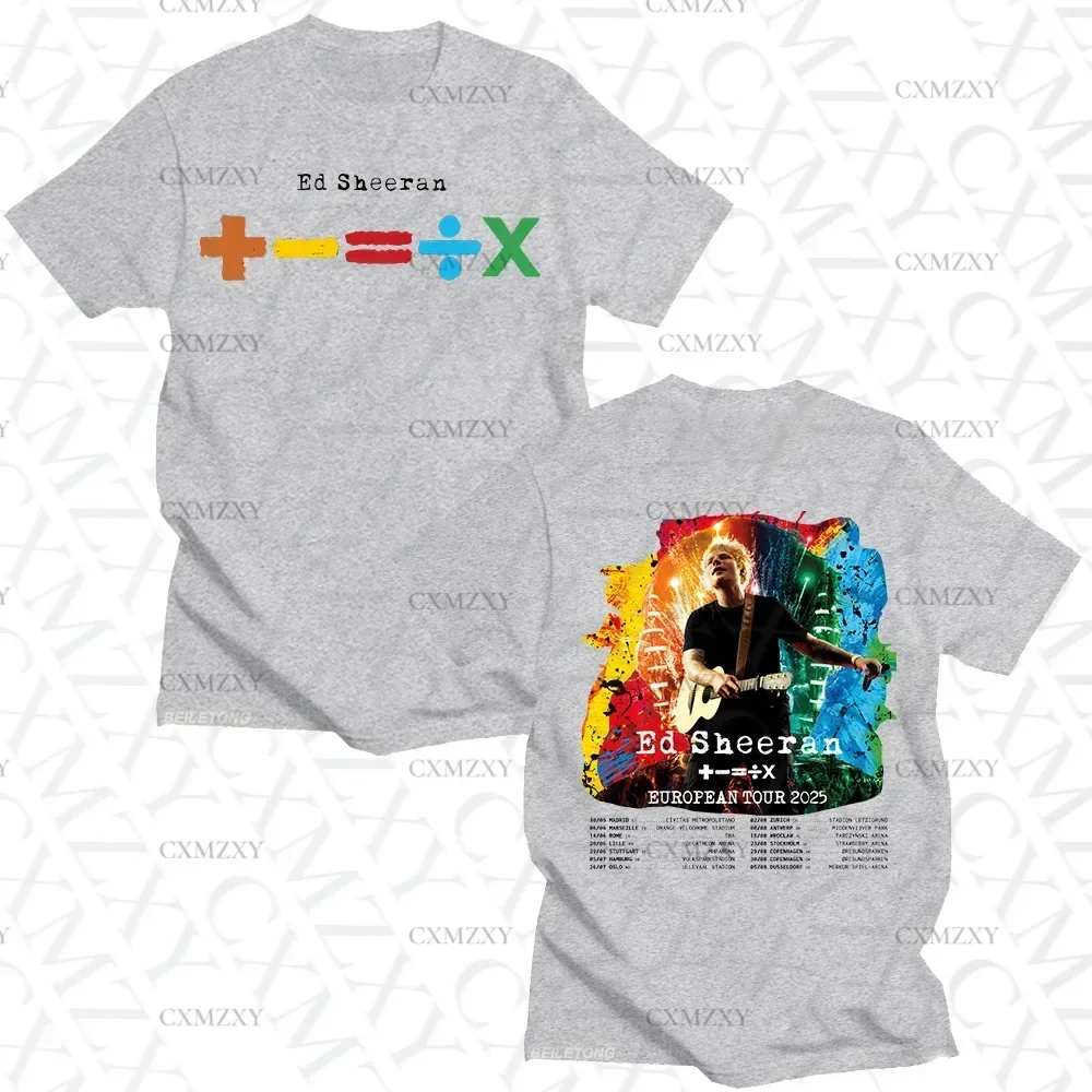 Camisetas da Ed Sheera Europea - Summer Clothing Gif avaliação e preço