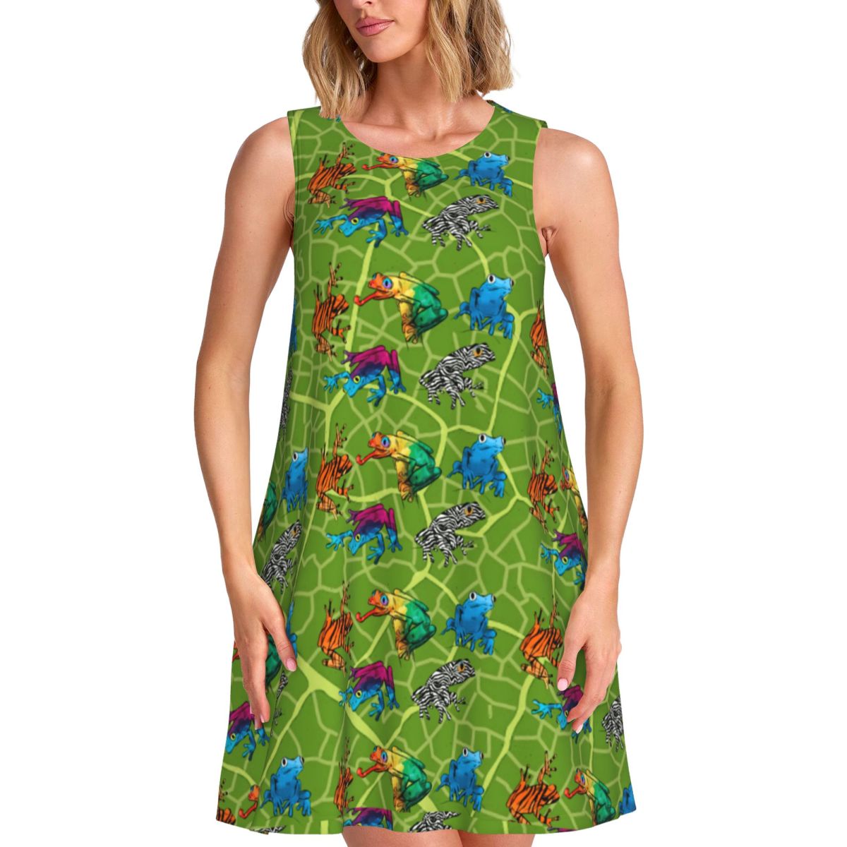Vestido Frog Guide Tank com Se - Summer Clothing Guide avaliação e preço