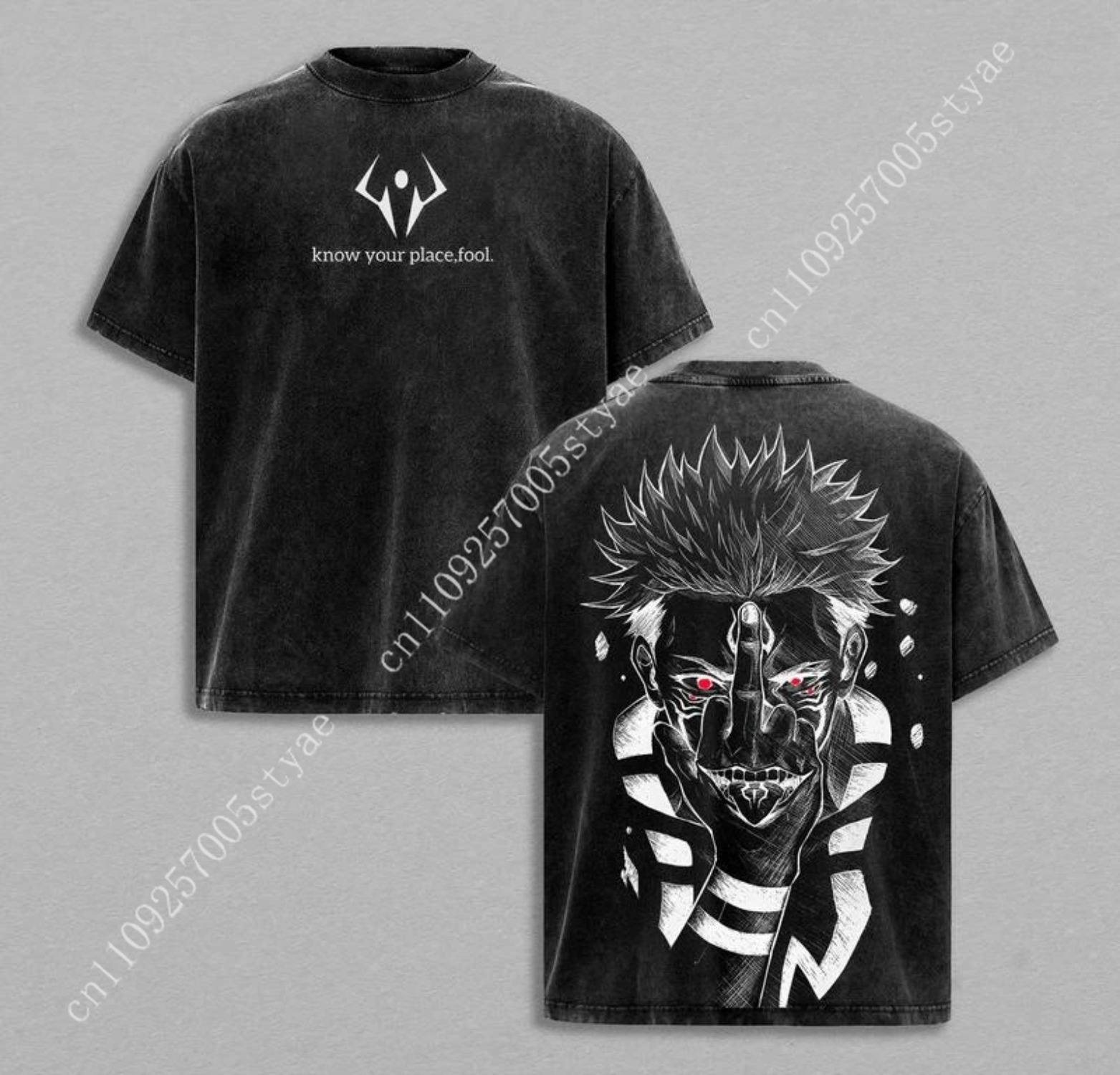 Camiseta Gráfica Anime Ryomen  - Vintage Summer Clothing Men avaliação e preço