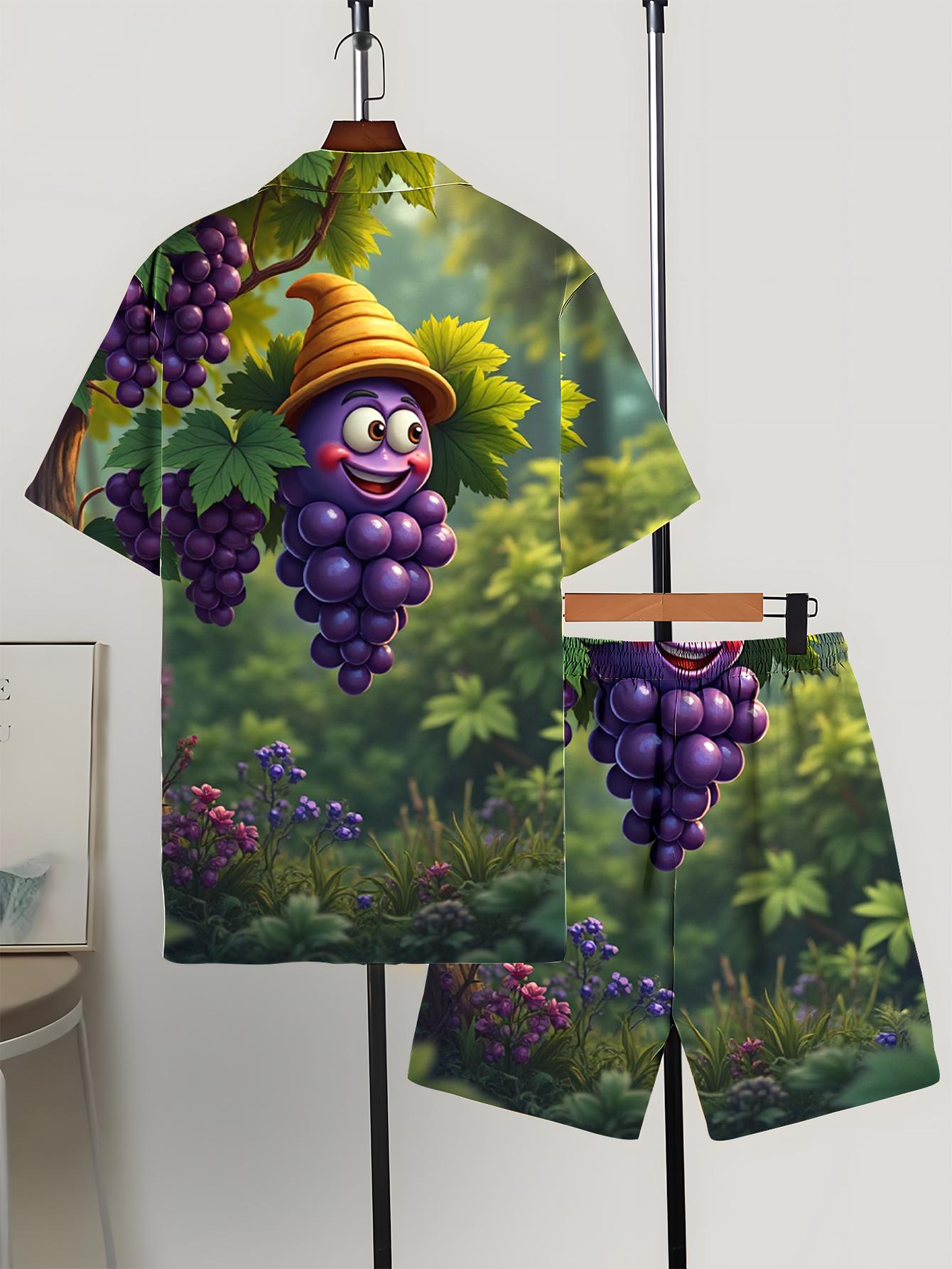 Conjuntos de Camisas Masculina - Summer Clothing Drip avaliação e preço
